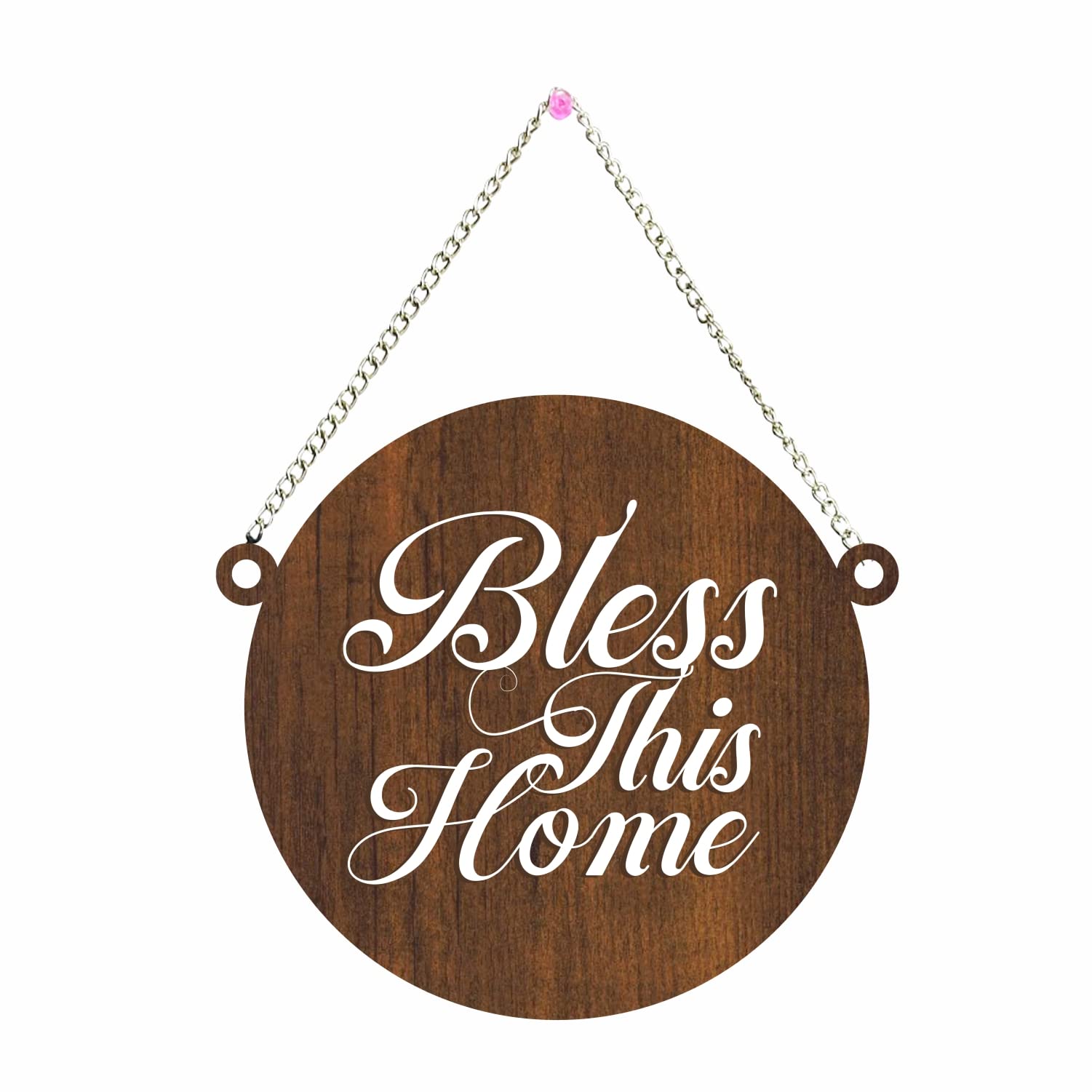 Nupur Studios “Bless This Home” Cutout Wall Hanging/Room Party Wall Art/Wall Decoration/Antique Modern Art/Craft Wall Art/Bedroom, Living Home, Office, Hotels, Wall Mounted Decoration