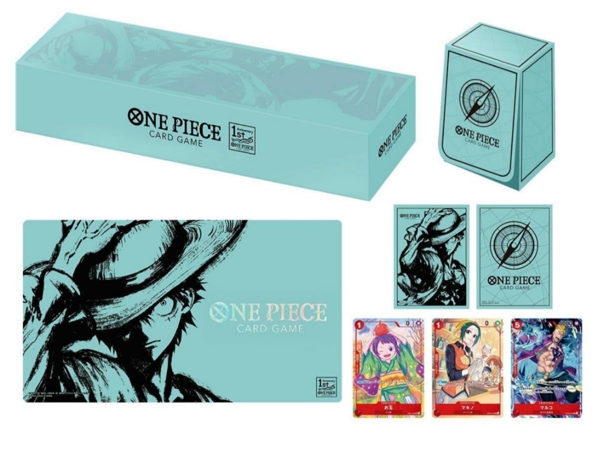 Amazon.co.jp: ONE PIECE CARD GAME 1st ANNIVERSARY SET ワンピース 