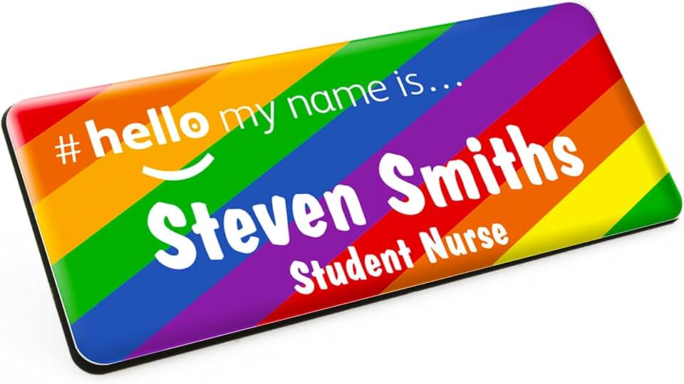 Amazon co uk Hello My Name Is Badge