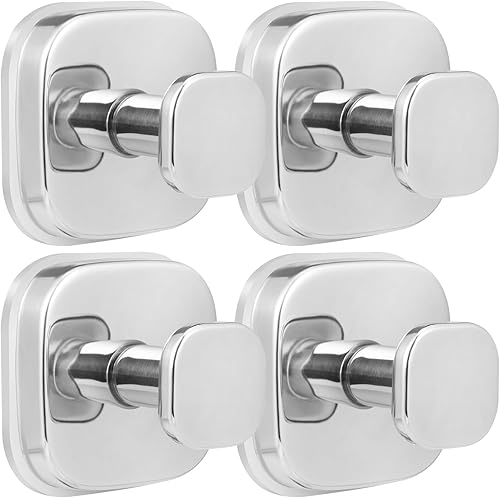 Miniatura 11 de Ganchos de ventosa reutilizables resistentes para cocina, baño, ducha, ganchos a prueba de humedad para toallas, batas, esponjas y coronas/montaje