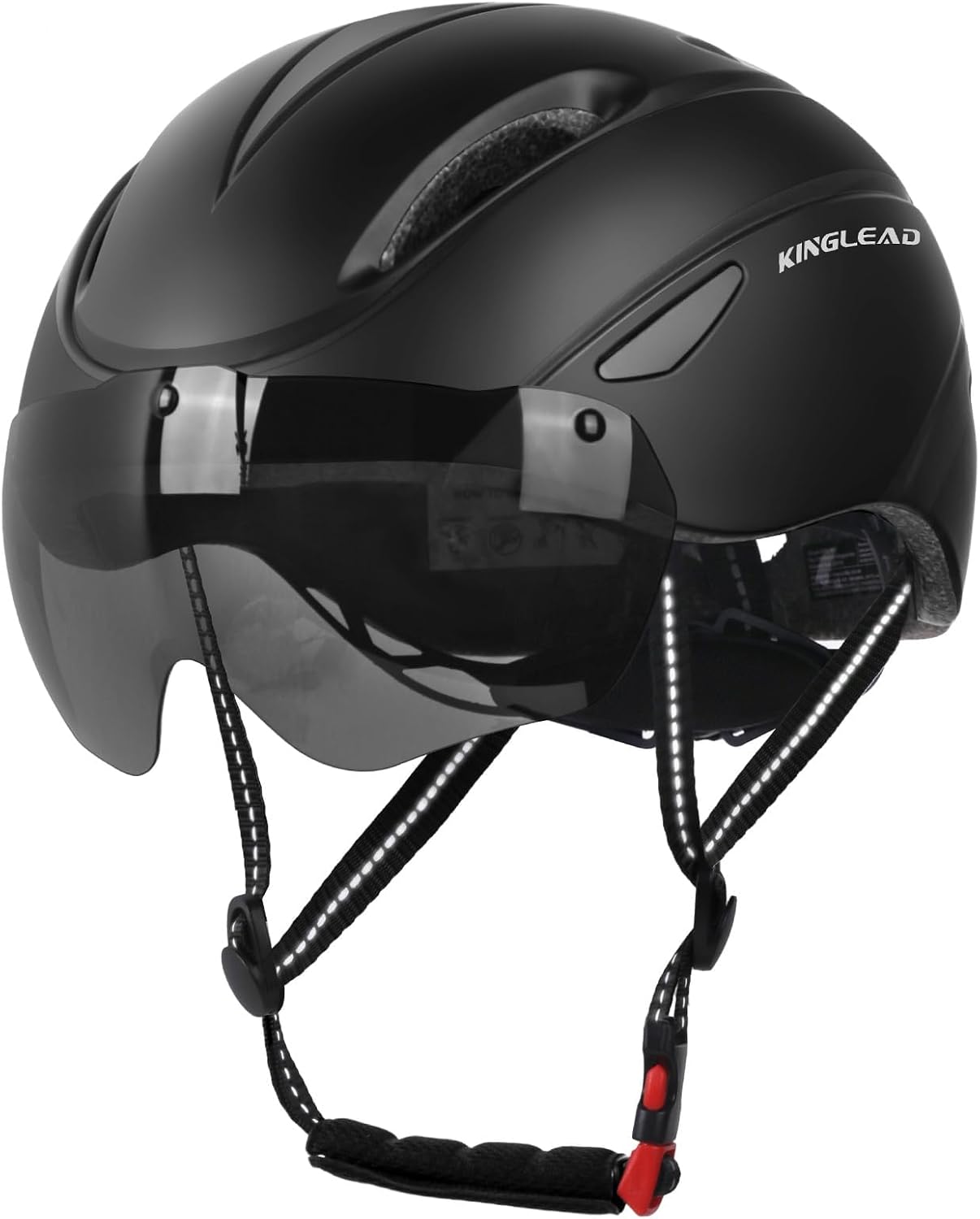 Bike Helmet for Adults Bicycle Helmet with Removable Magnetic Googles & Adjustable Dial for Mountain Bikes, Street Bikes, Electrical Bikes, Scooter