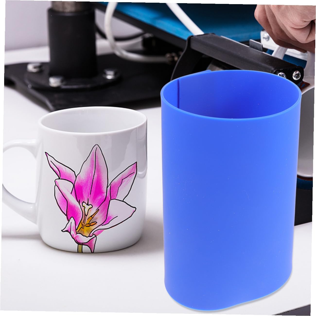 3Pcs Mug Press Sublimation Sleeves Durable Mat for Sublimation Cup Blanks High Temperature Resistance for Mug and Tumbler Printing