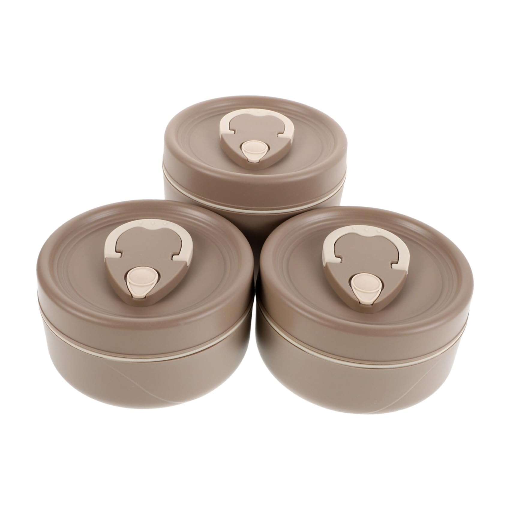 Alipis Boîte à Déjeuner Empilable En Acier Inoxydable Avec Thermique Isolé Ensemble De 3 Contenants à Lunch Portables Pour Adultes Idéal Pour Le Travail Et 'école