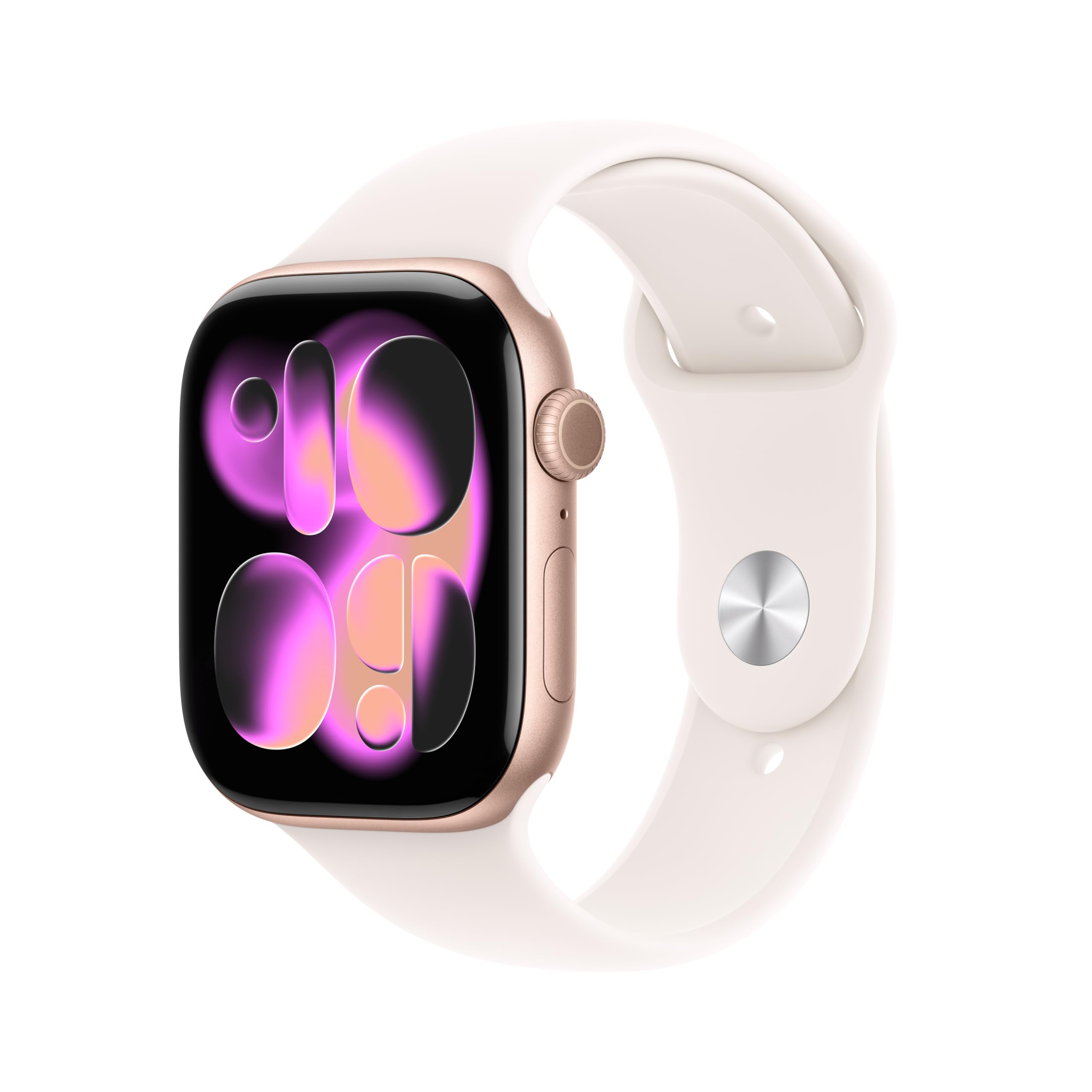 Apple Watch Series 11 GPS + Cellular 46mm Rose Gold Aluminium Case with Light Blush Sport Band - M/L-image-47