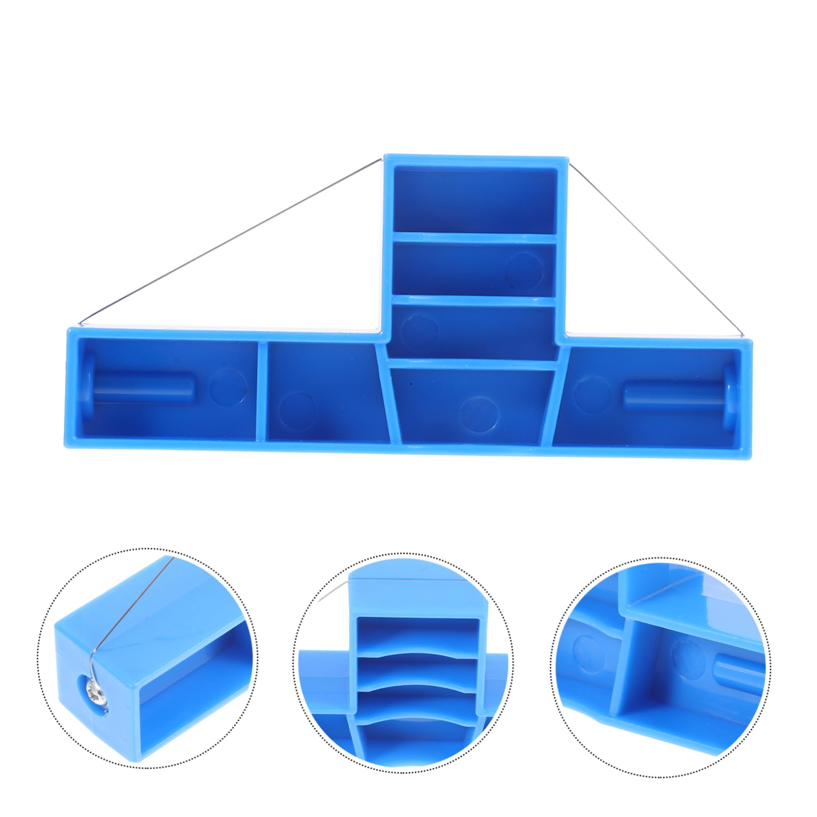 Angoily 4 Pezzi Cutter Angolare per Argilla Strumento Precisione per Taglio Filo per Modellazione e Finiture Accessorio Versatile per DIY e Arte