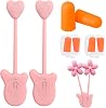 2PCS Music Candy Sticks,Sticks for Lollipop,Rock Candy Sticks,Rechargeable,Candy Making Supplies,Novelty Gift,for Your Friends and Family5.5inch. Pink