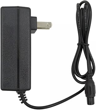 24 Volt 0.6 Amp Mini 3-Prong 24V Battery Charger for the Viro Rides Vega