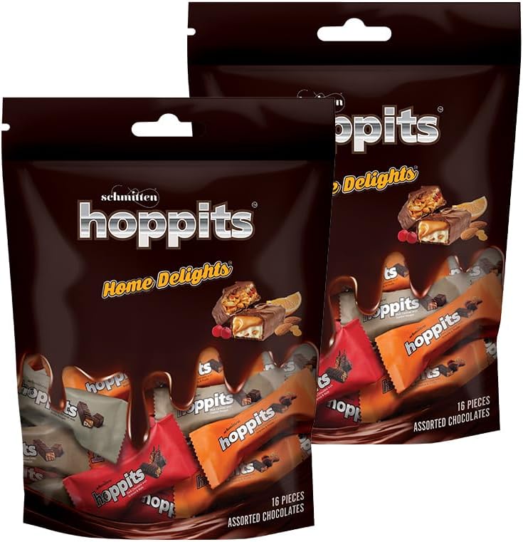 Hoppits Home Delight Assorted Chocolates Pouch (2X 160Gram)