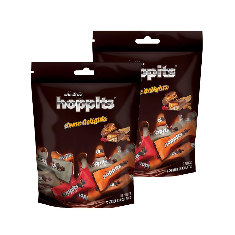 Hoppits Home Delight Assorted Chocolates Pouch (2X 160Gram)