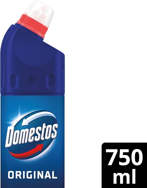 Domestos Original Thick Bleach disinfectant that eliminates 99.99% of bacteria and viruses* unstoppable strength 750 ml - 2