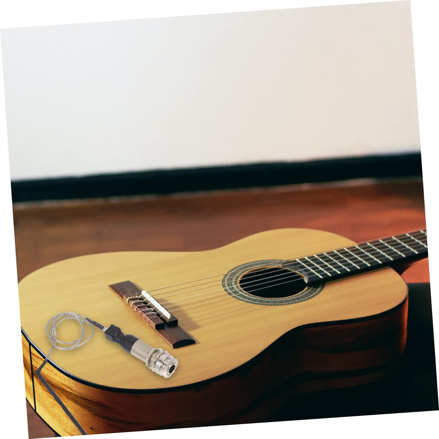 TOYANDONA 5pezzi Pickup Acustico Piezoelettrico Per Chitarra Strumento Musicale Multifunzionale Senza Batteria Design Facile Da Usare Accessorio Per Chitarra Folk e Ukulele Cattura Suono e