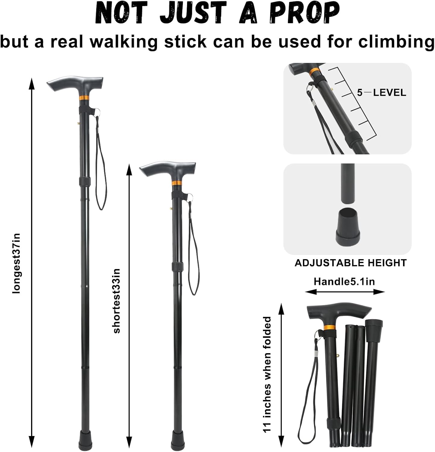 TaikaoQi Old Man Costume for Kids 100 Day of School Costume for Boys – Grandpa Cosplay Accessories with Hat, Glasses, Cane, Bow Tie, Suspenders, Magnifying Glass, Eyebrows & Mustache - Image 5