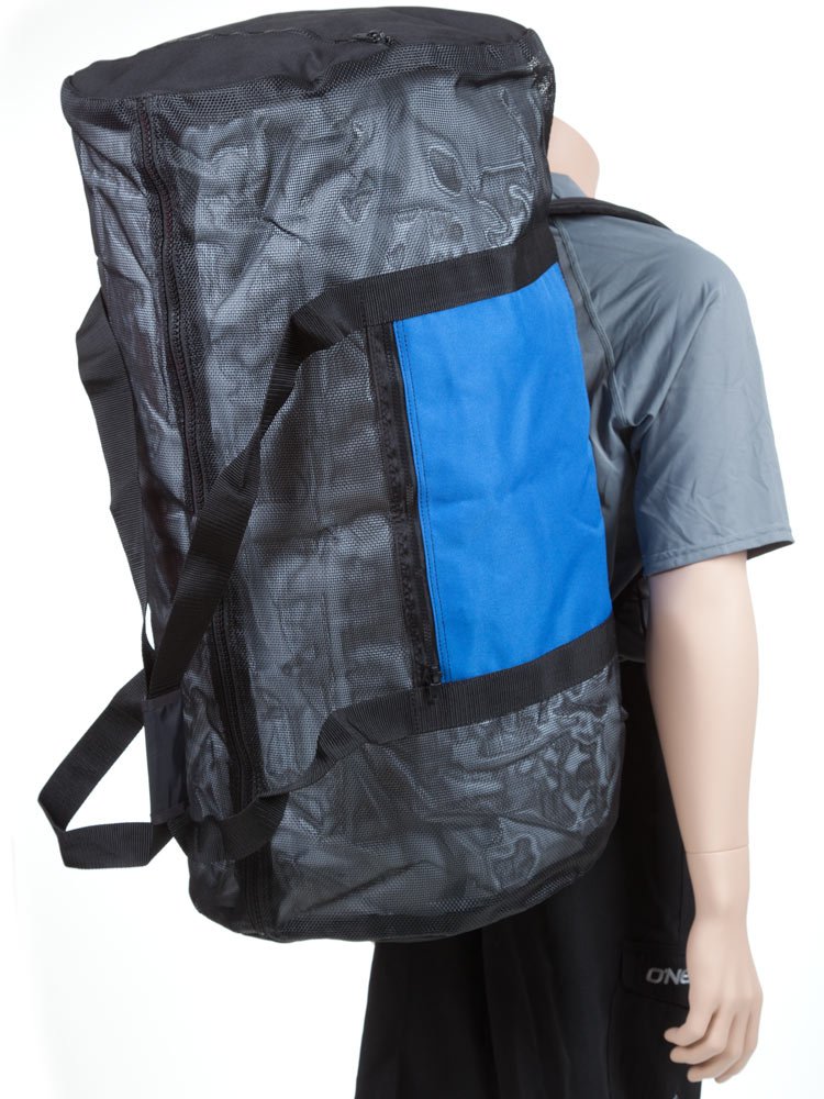 Rock N Sports Convertible mesh backpack/duffel bag for snorkel or dive equipment