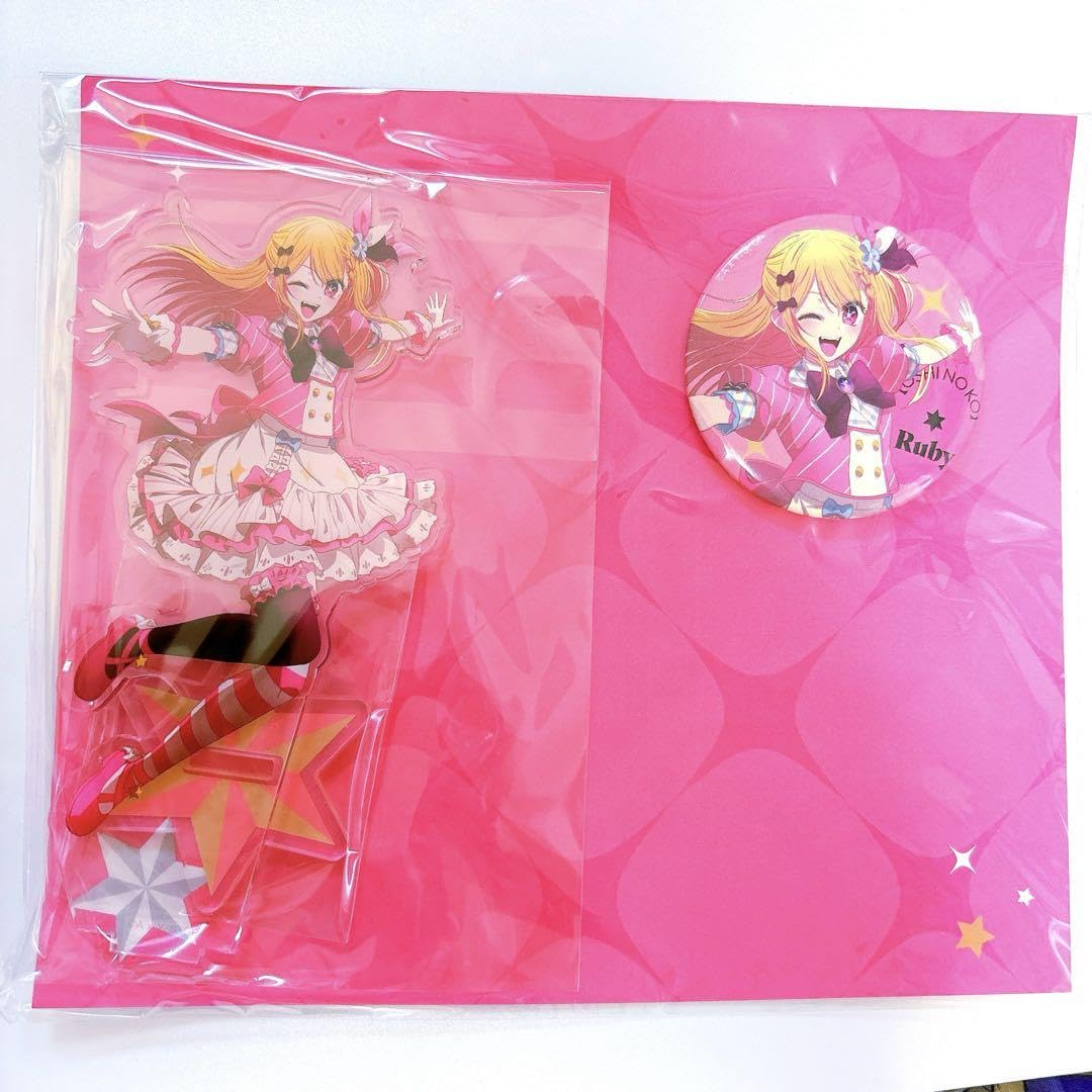 Amazon.co.jp: 推しの子展 ルビー アクリルスタンド缶バッジ 応援 