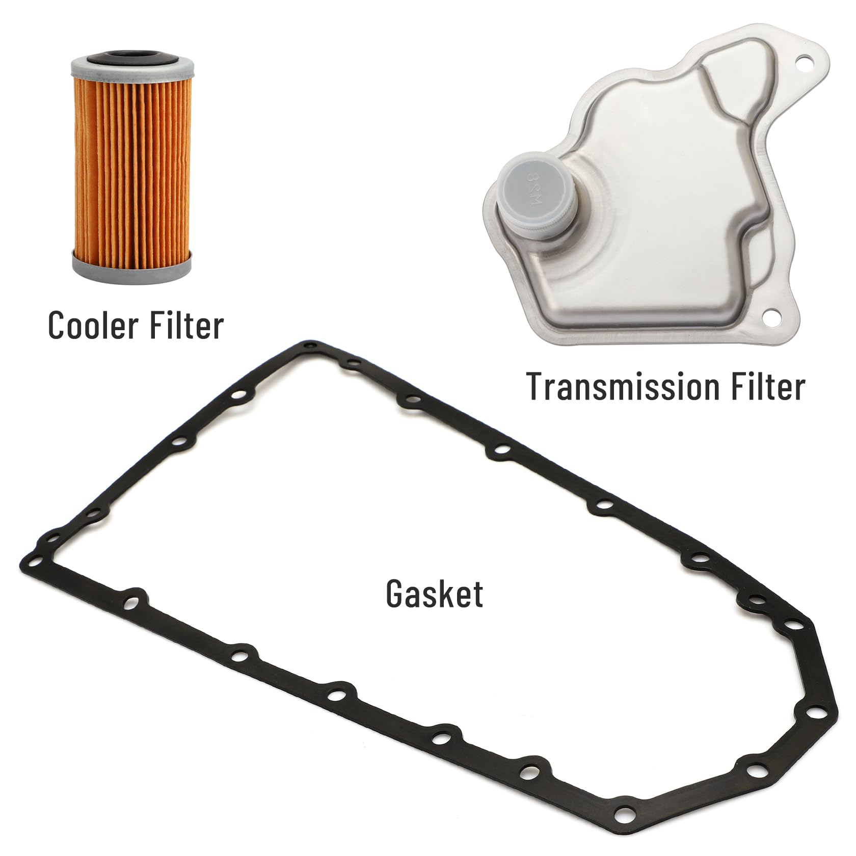 DETYI Transmission Filter & Oil Pan Gasket Kit - 3Pcs Set For Nissan Altima, Maxima, Sentra, Versa, Rogue (2012-2019) - View #8