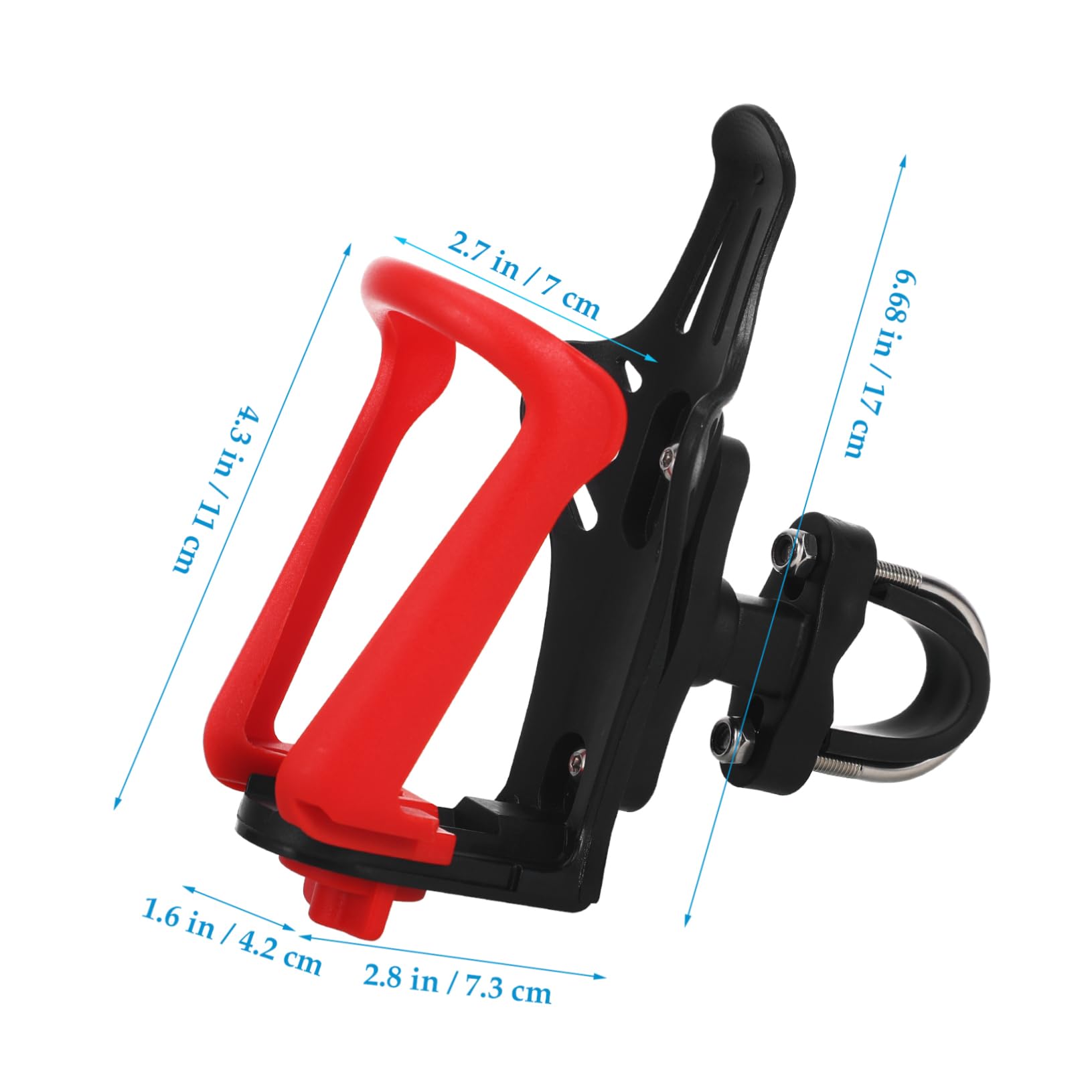 2 Stücke Isolierte Fahrrad Wasser Flasche Robust Flasche Käfig Einfach Installieren Bike Cup Rack