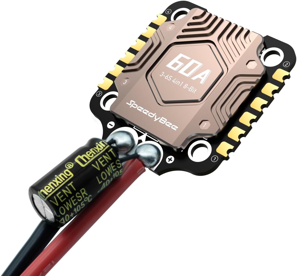 SpeedyBee BLS 60A 4-in-1 ESC with Capacitor