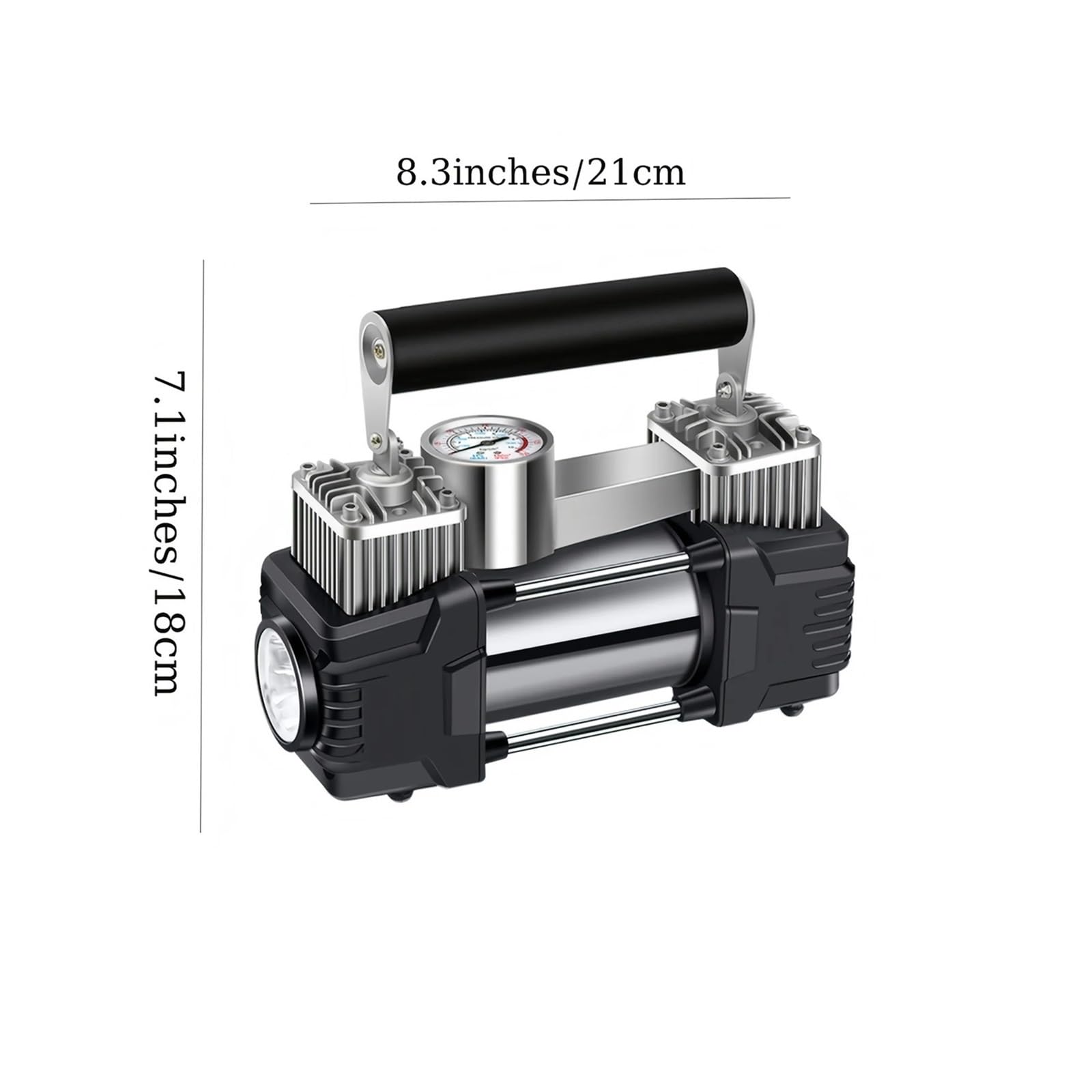 Bomba de Aire para Coche, Inflador De Neumáticos, Bomba Aire para Coche 150 PSI, Compresor 12V para Coches, Motocicletas, Bicicletas, Relleno Bolas para Motos