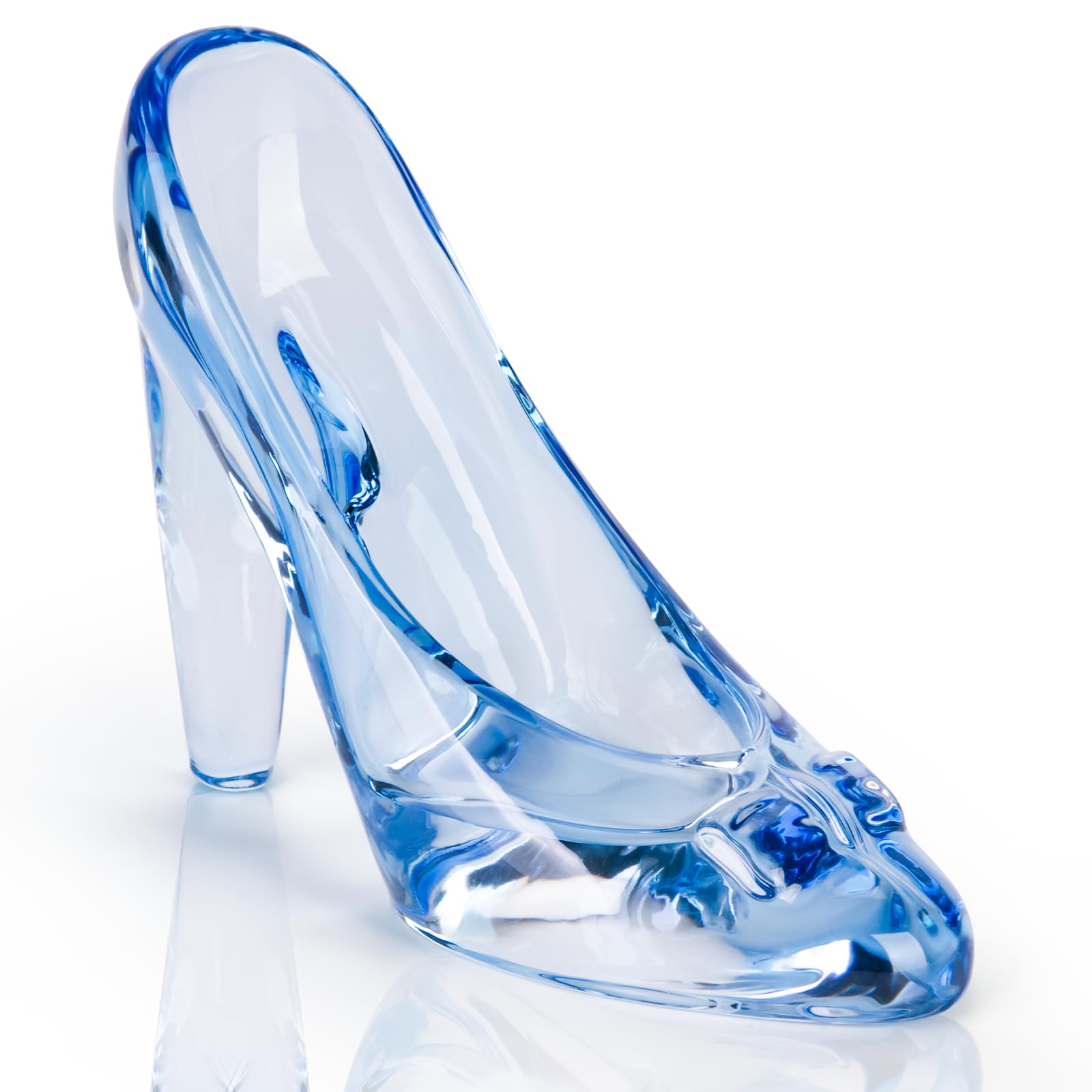 Cinderella Shoe Decor Crystal High Heels Shoes Ornaments Glass