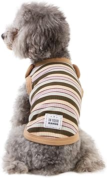Amazon Kyeese 犬 服 Tシャツ ドッグウェア 犬の服 春 夏 可愛い おしゃれ ストライプ 小中大型犬 通気性 ペット服 運動シャツ お出掛け用 散歩 ペット用品 M Kyeese シャツ パーカー 通販 Amazon Kyeese 犬 服 Tシャツ ドッグウェア 犬の服 春 夏 可愛い おしゃれ ストライプ 小中大型犬 通気性 ペット服 運動シャツ お出掛け用 散歩 ペット用品 M Kyeese シャツ パーカー 通販