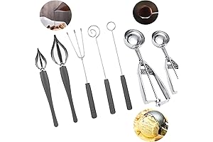 Culinary Decorating Spoons for Chocolate Dipping