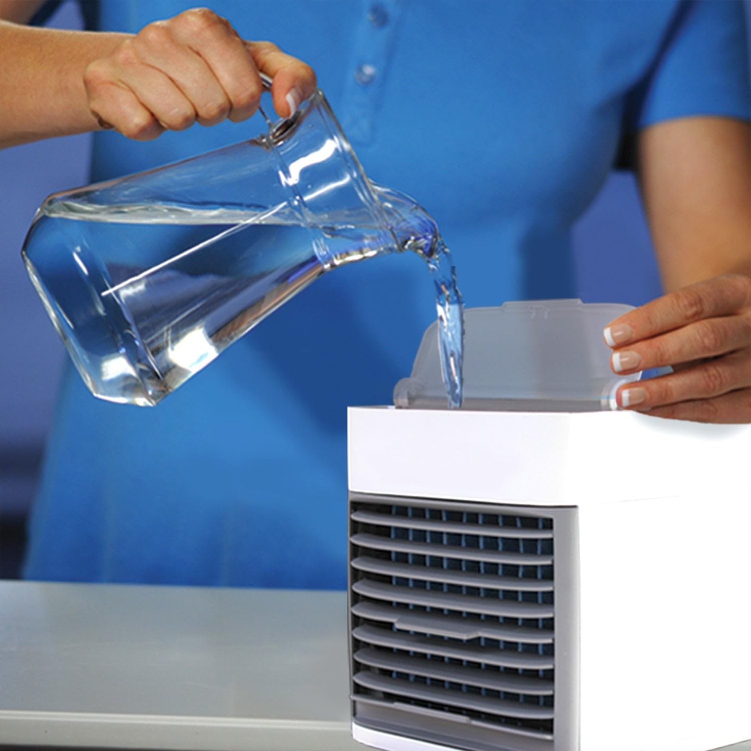 Althorb Portable USB Personal Air Cooler and Evaporative Air Conditioner with Low Noise and User-Friendly Design 4