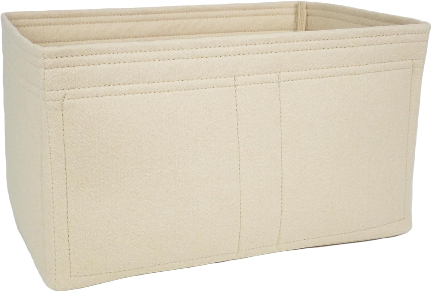 Zoomoni Bag Organizer for Dior Medium Toujours Bag - Premium Felt Purse Handbag Insert Liner Shaper (Handmade) Soft Structure Support (20 Color Options)