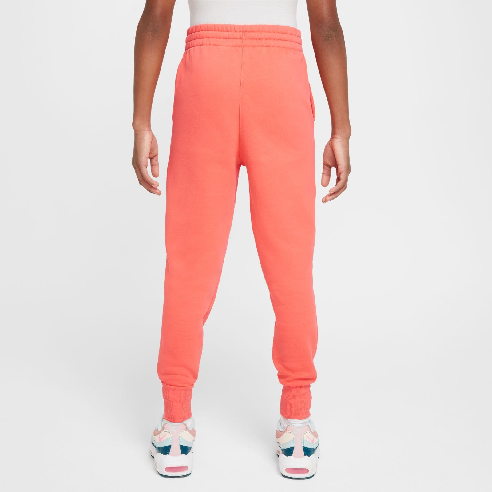 NIKE Sportswear Club Fleece Pantalón Ajustado de Talle Alto - Niña - Pants Niñas