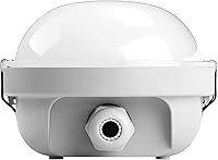 Vista 2 de Satco (65-825) 72 vatios, accesorio lineal hermético al vapor de 8 pies con sensor de microondas integrado Cct y potencia seleccionable