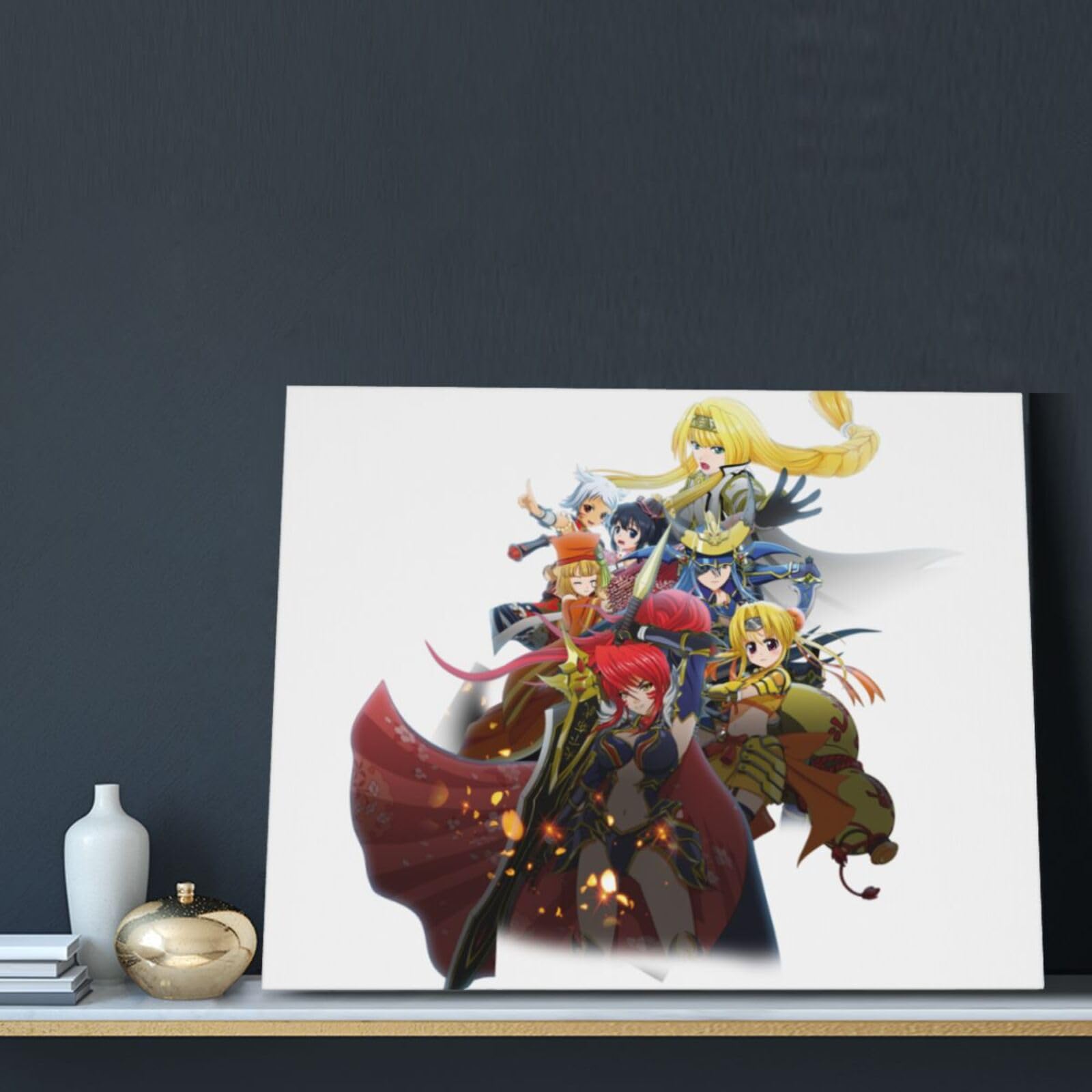 Amazon.co.jp: 戦国乙女 ポスター アートフレーム キャンバスアート 