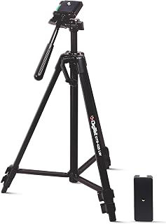 Digitek (DTR-425 LW) Portable Tripod Stand with Smartphone Holder, 4.26ft Height, Pan & Multipurpose Quick Release Head, R Price In India