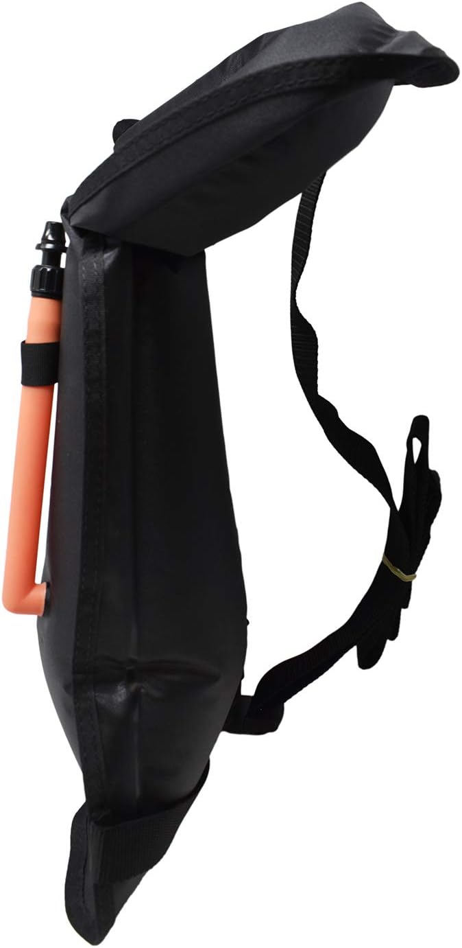 Scuba Choice Adult Black Snorkel Vest w/Name Box, Large, one Size: Sports & Outdoors