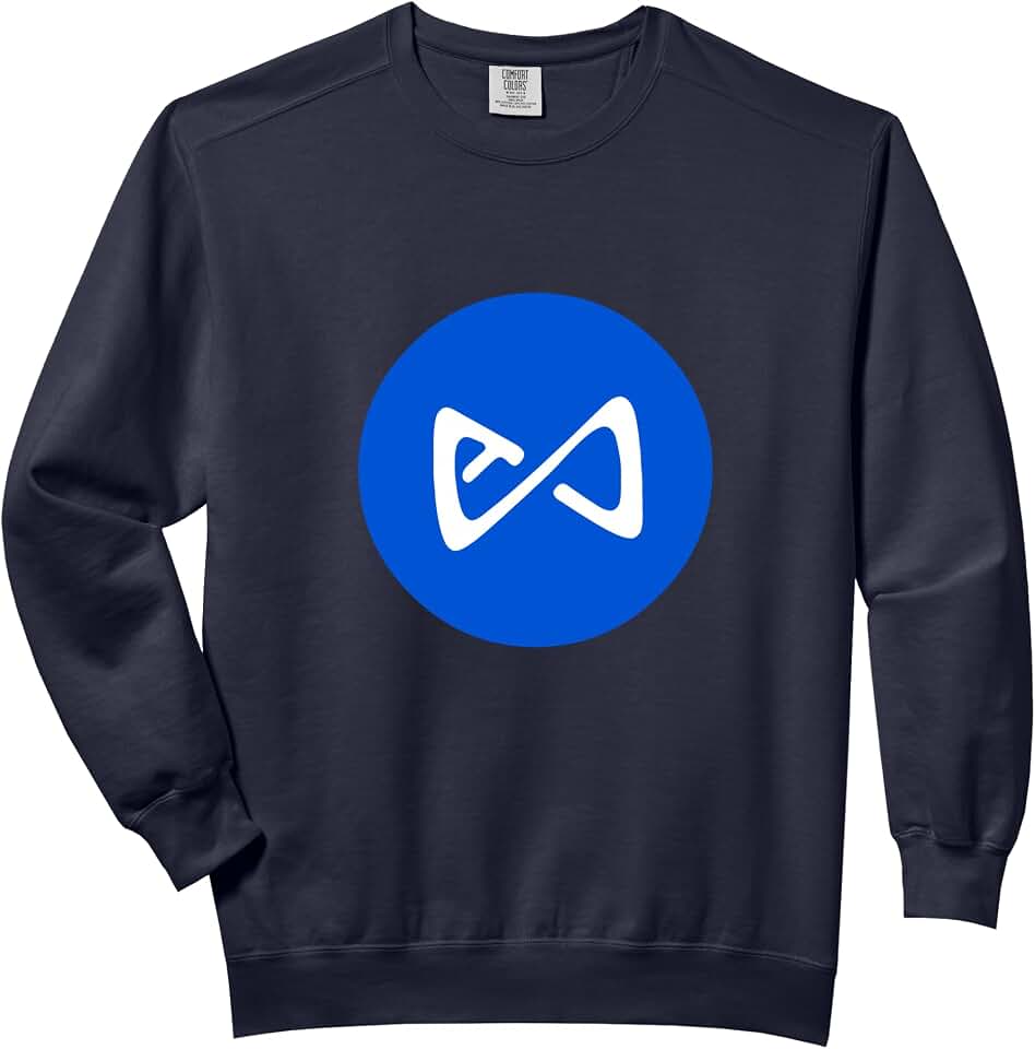 Axie Infinity Logo | The AXS Crypto Logo Comfort Colors Adult Sweatshirt