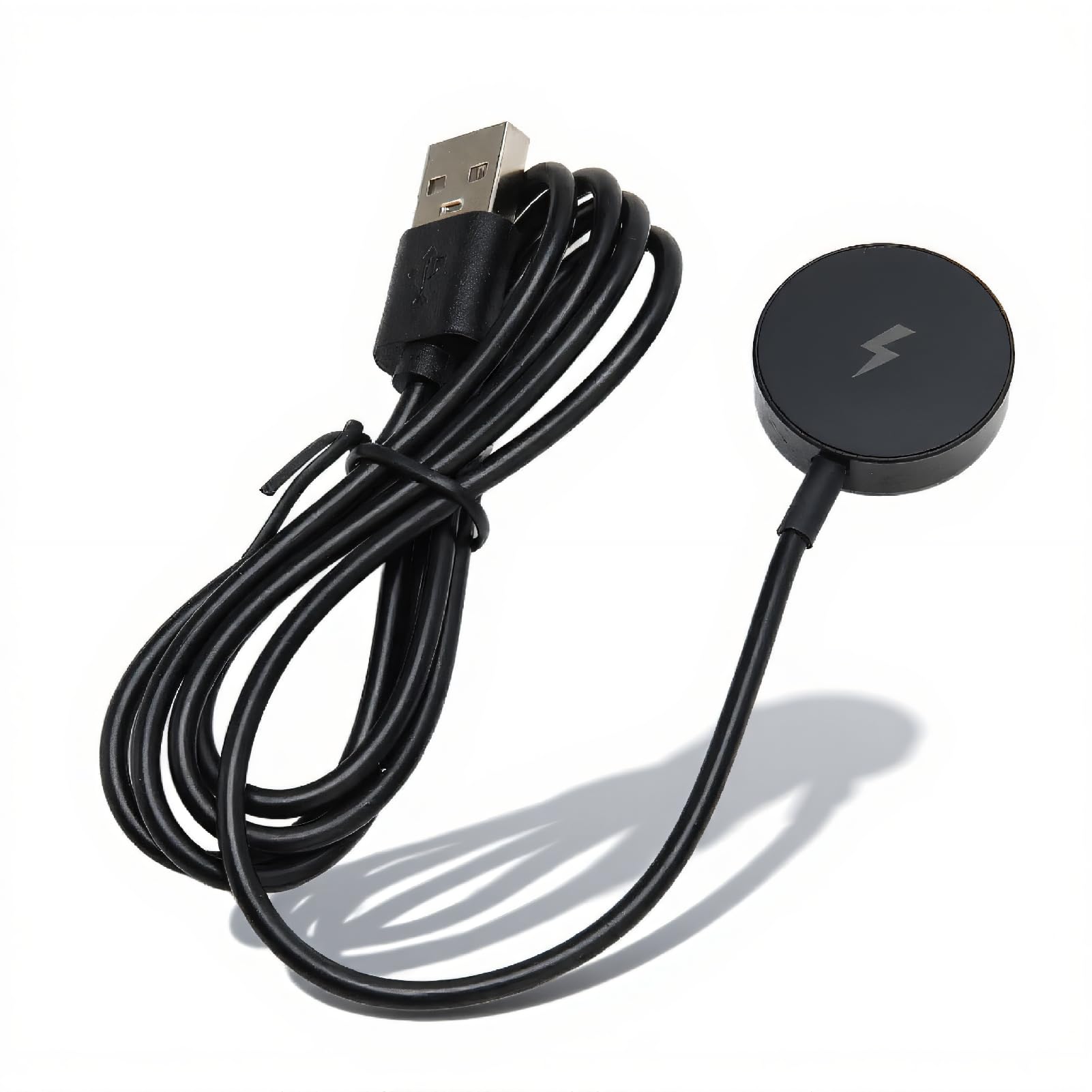 Charger Dock for Q Gen 1 Gen 2 Gen 2 Wander Gen 2 Gen 3 Gen 3 , USB Charging Cable Smartwatch Accessories (Black)