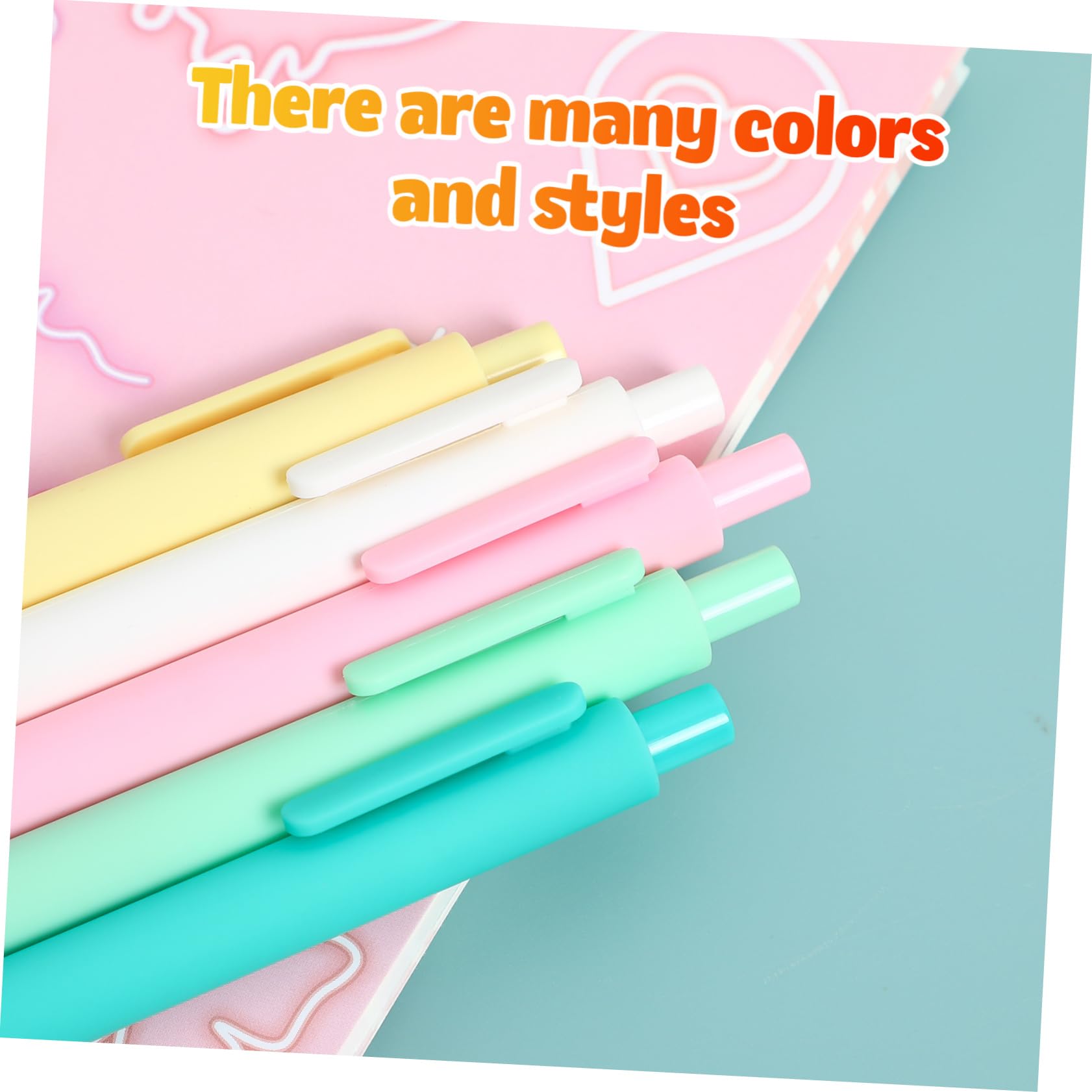 Gadpiparty 80 pezzi Penne Gel Retrattili Multicolori Punta Fine Scrittura Liscia e Comfort Ergonomico Penne Eleganti per Ufficio Scuola e