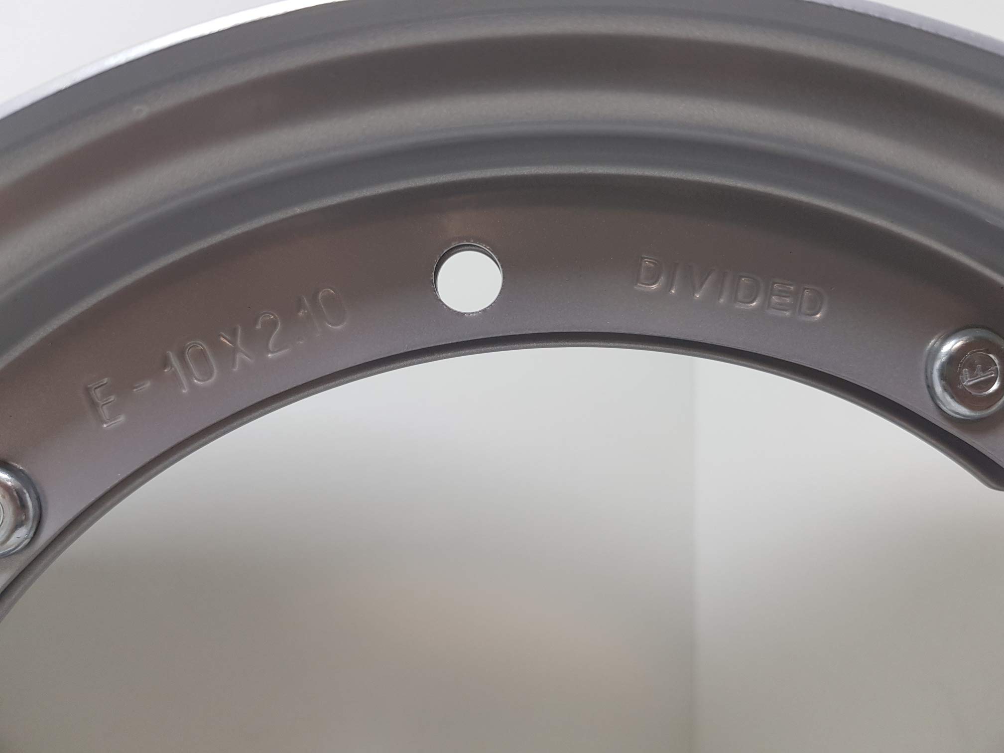 CERCHIO RUOTA MADE IN ITALY GRIGIO 10" COMPATIBILE CON VESPA PX 125 150 200