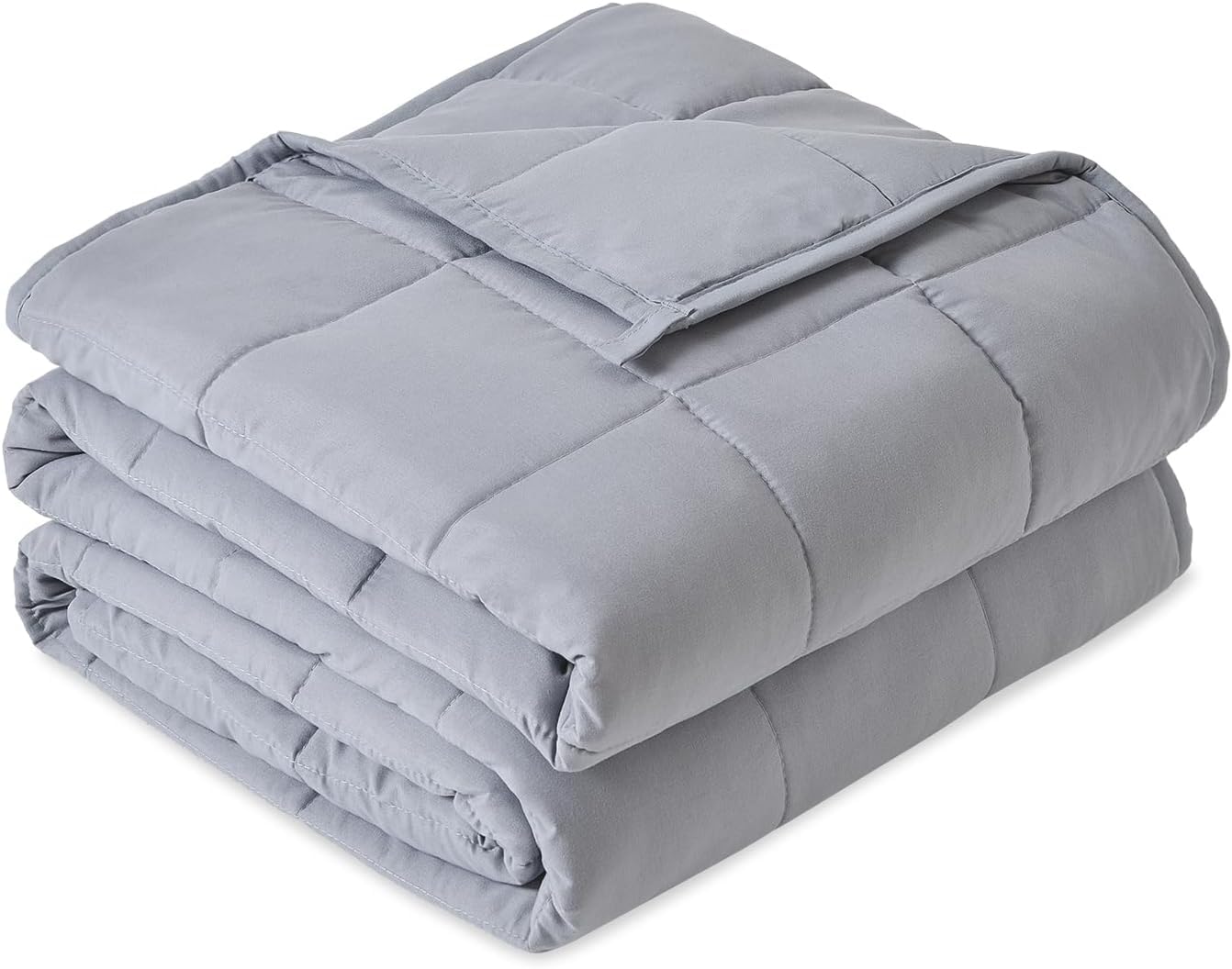 Sivio Weighted Blanket 9 kg, Soft Weighted Blanket for Adults, Breathable Heavy Microfiber with Glass Beads Blanket for Sofa Bed All Season, 150 x 200 cm, Grey