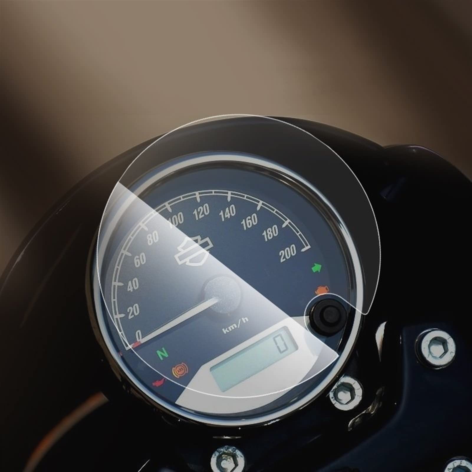 mobyat compatible with street 500 750 tpu clear motorcycle instrument sticker dashboard speedometer meter odometer screen protector tachometer screen protector