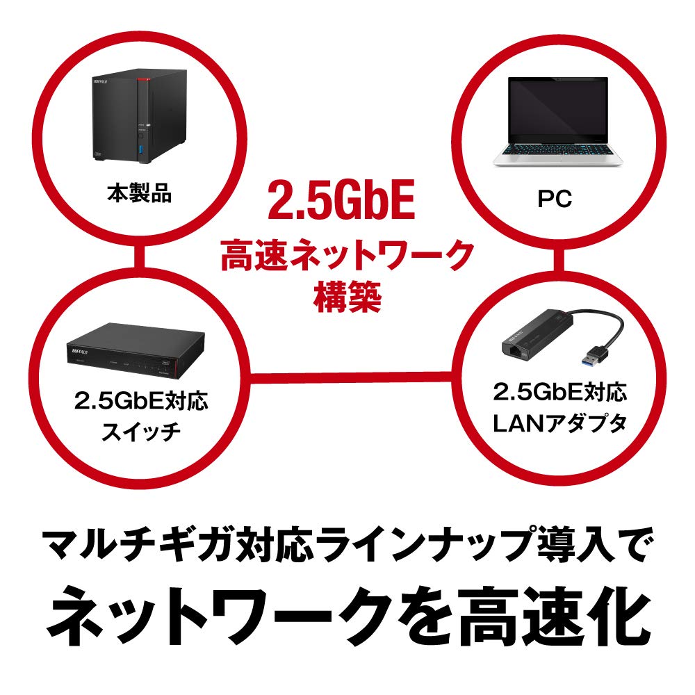 Amazon.co.jp: バッファロー BUFFALO リンクステーション LS720D/N 
