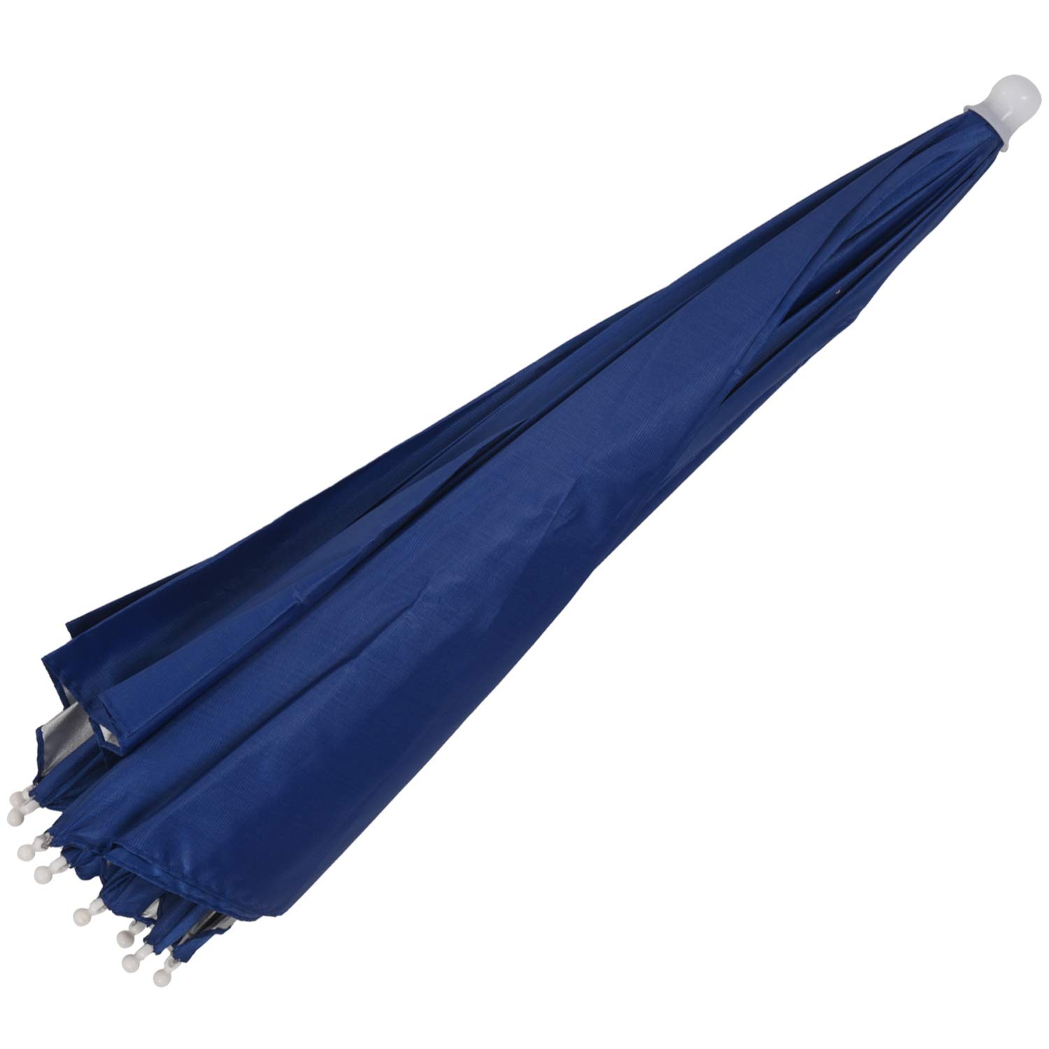 26 Diameter Elastic Fishing Headwear Umbrella Dark Blue