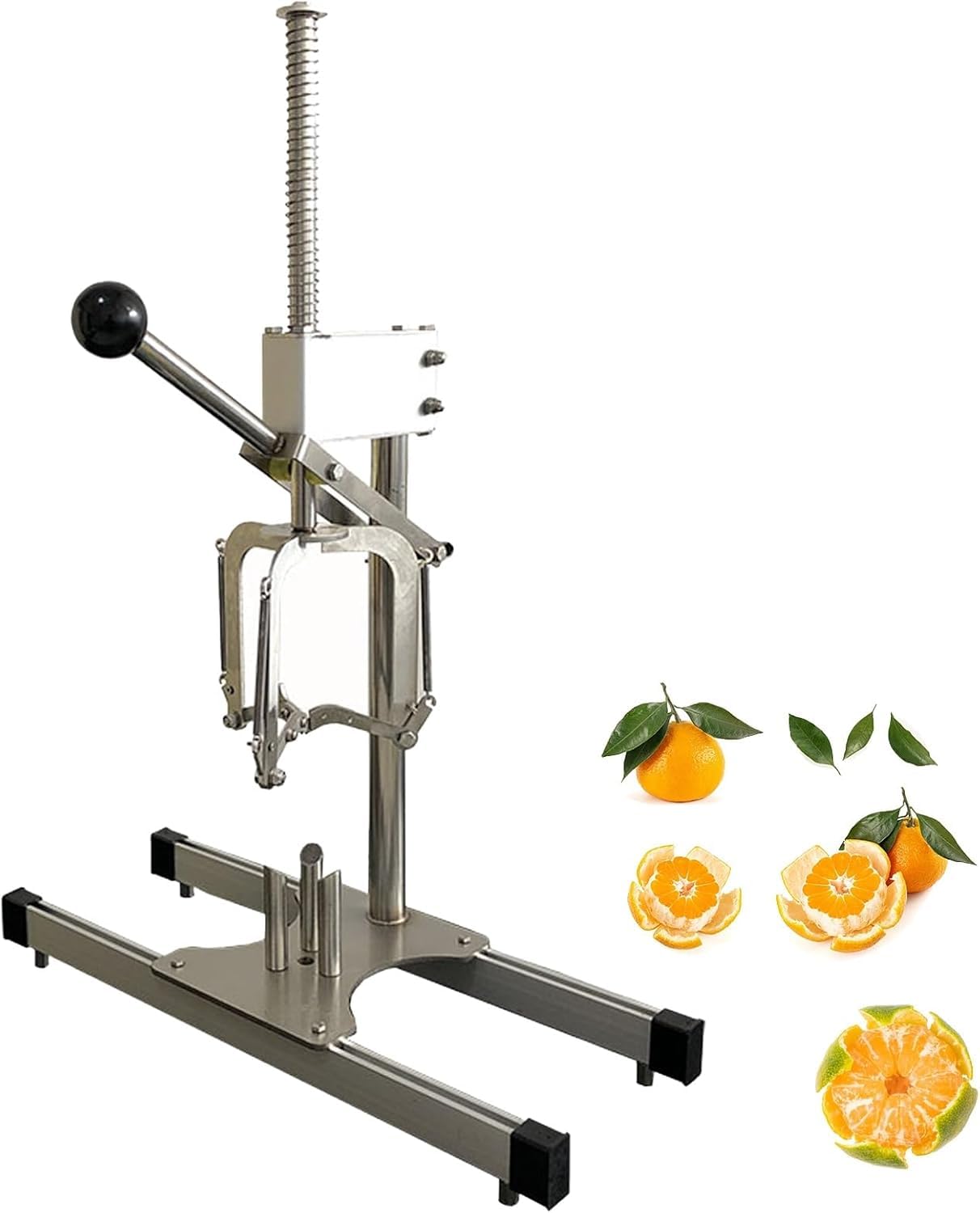 Éplucheur d'oranges manuel avec double lames pour enlever la peau sans effort
