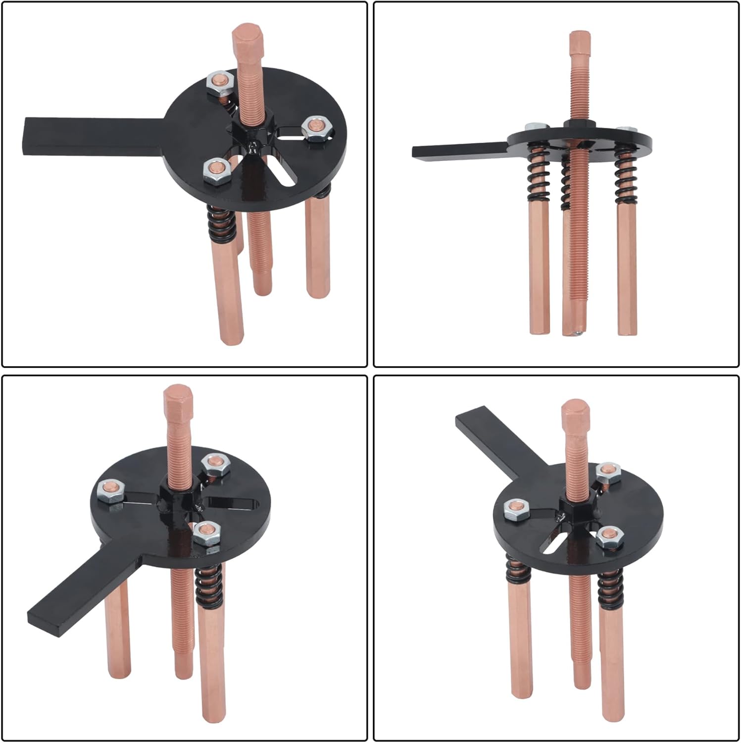 GXYWADY 36 in 1 Blind Hole Bearing Puller Kit Inner Outer Bearing Separator Set Internal External Bearing Gear Splitter Pull Tool with Storage Box