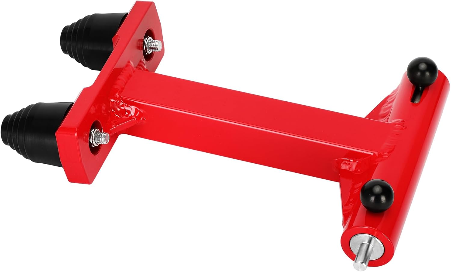 Iridesc 240110 4-Stroke Transom Saver Motor Tote, Compatible with Merc-Y 75/90/115/200/225/250/300HP & V6 175HP Engines, Red, Stainless Steel Frame, Transom Mount