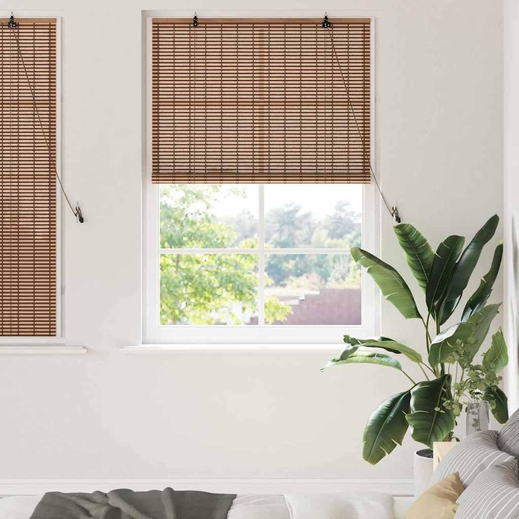 vidaXL Store Enrouleur Marron 100 x 160 cm Bambou