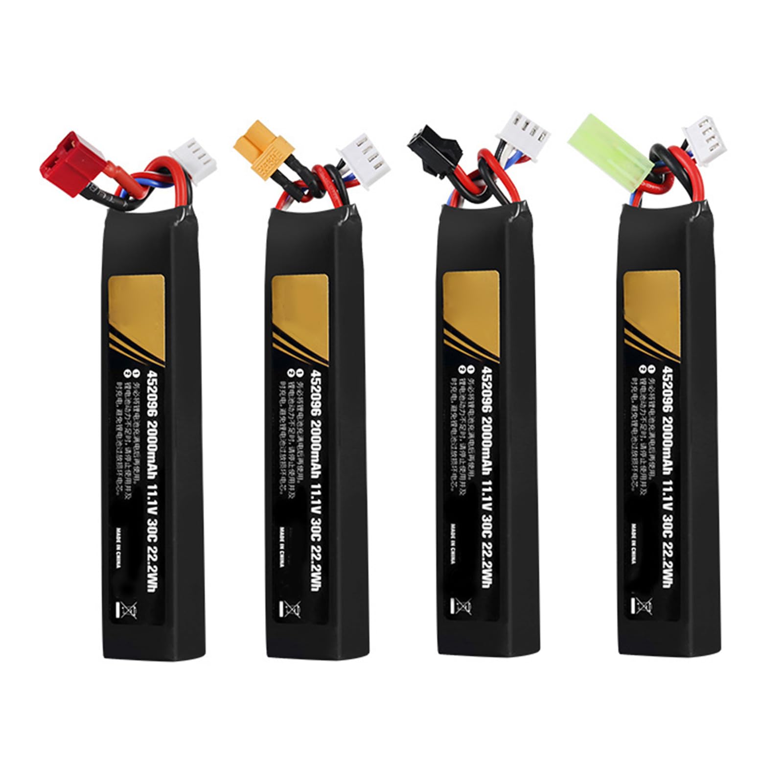 WaterGuns Airsofts Batteria 3S 11.1V 2000mAh 452096 Giocattolo Elettrico 11.1V Batteria Ricaricabile 3S 30C