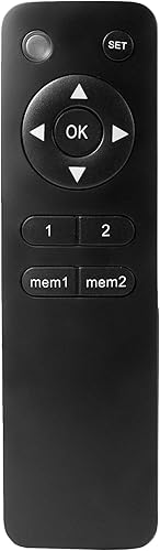 VIVO Control remoto RF de repuesto para soportes de TV motorizados eléctricos compatibles, 2 ajustes de memoria, radiofrecuencia, amplio rango de