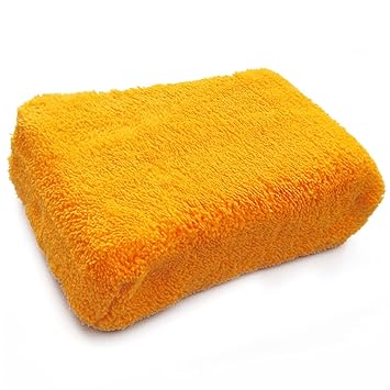 Licogel Microfiber Applicator Rectangle Dust Removing Mesh Soft Lightweight Wax Applicator with Pocket Scrub Polish Cleaning Cleaner