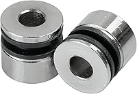 Vista 4 de Kit de accesorios de acoplamiento de motocicleta para Harley Softail 2000-2017 desmontable Sissy Bar Solo Rack, cromo (Softail 2000-2017)