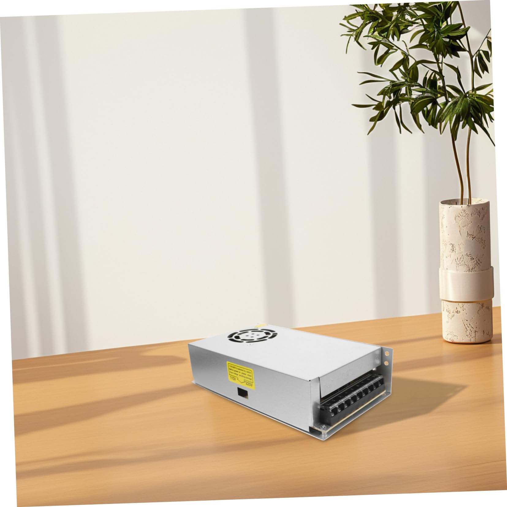 Alimentatore Switching 24v 10a 250w in Ferro Argento