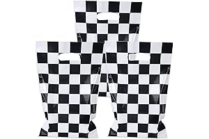 Rainmae Race Car Goodie Gift Bags: Checkered Party Favors At Your Fingertips